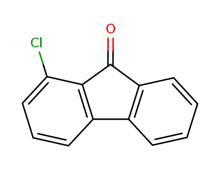 Molecular Structure of 36804-56-5 (1-chloro-9H-fluoren-9-one)