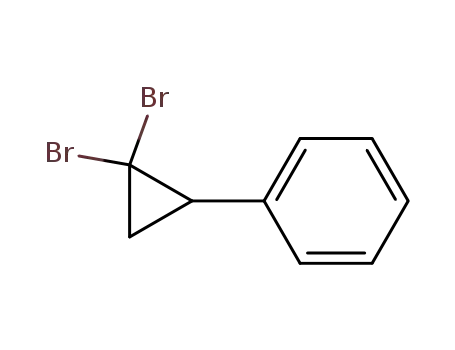 Molecular Structure of 3234-51-3 (2,2-Dibromocyclopropylbenzene)