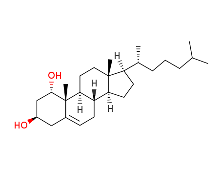 Cholest-5-ene-1,3-diol,(1a,3b)-