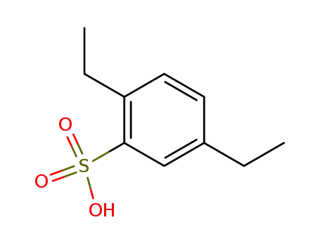Molecular Structure of 63877-59-8 (Benzenesulfonic acid, 2,5-diethyl-)