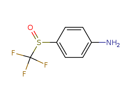 Benzenamine, 4-[(trifluoromethyl)sulfinyl]-