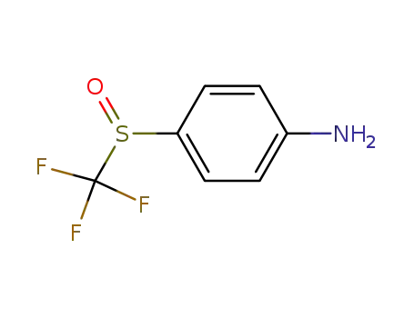 Benzenamine, 4-[(trifluoromethyl)sulfinyl]-