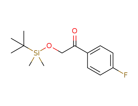 2-(tert-부틸-디메틸실라닐옥시)-1-(4-플루오로페닐)-에타논