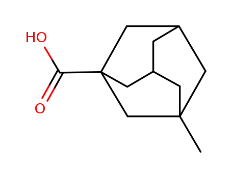 Molecular Structure of 33649-73-9 (3-methyladamantane-1-carboxylic acid)
