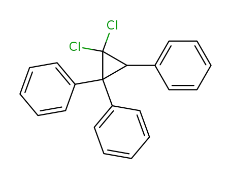 Benzene, 1,1',1''-(3,3-dichloro-1-cyclopropanyl-2-ylidene)tris-