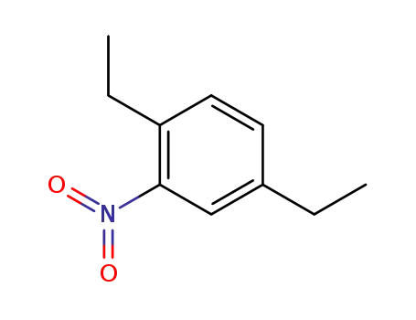 Molecular Structure of 10482-00-5 (Benzene, 1,4-diethyl-2-nitro-)