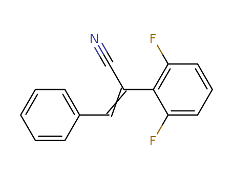 Acrylonitrile,2-(2,6-difluorophenyl)-3-phenyl- (7CI,8CI) cas  2647-31-6