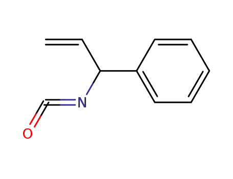 Molecular Structure of 55887-59-7 (1-Phenylallyl isocyanate)