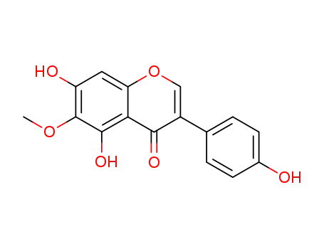 4H-1-Benzopyran-4-one, 5,7-dihydroxy-3-(4-hydroxyphenyl)-6-methoxy-