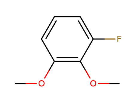 Molecular Structure of 394-64-9 (1-FLUORO-2,3-DIMETHOXYBENZENE)