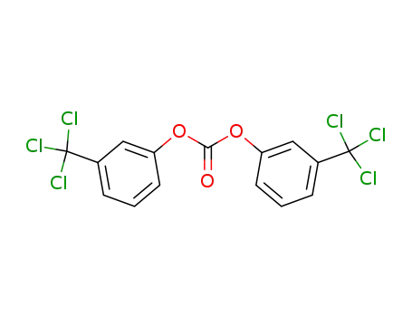 Phenol, 3-(trichloromethyl)-, carbonate (2:1)