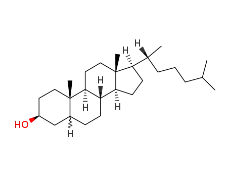 Molecular Structure of 17608-41-2 (5ξ-Cholestan-3β-ol)