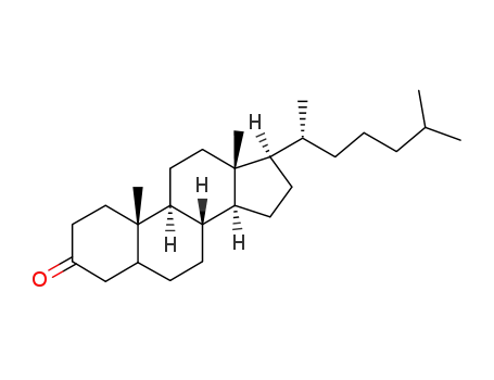 Molecular Structure of 15600-08-5 (5ALPHA-CHOLESTAN-3-ONE, 97)