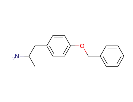 Molecular Structure of 7176-39-8 (1-[4-(benzyloxy)phenyl]propan-2-amine)