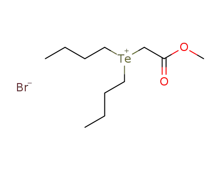 Telluronium, dibutyl(2-methoxy-2-oxoethyl)-, bromide