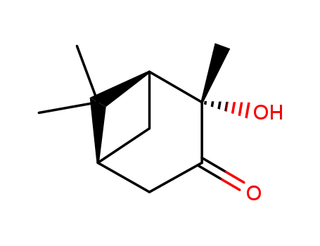 Molecular Structure of 1845-25-6 ((1S,2S,5S)-(-)-2-Hydroxy-3-pinanone)