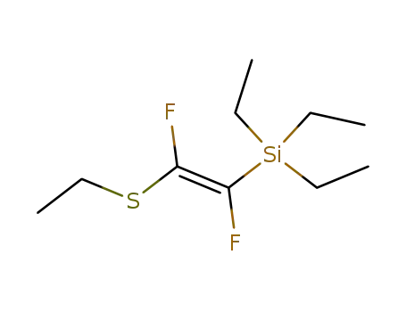 Silane, triethyl[(1E)-2-(ethylthio)-1,2-difluoroethenyl]-
