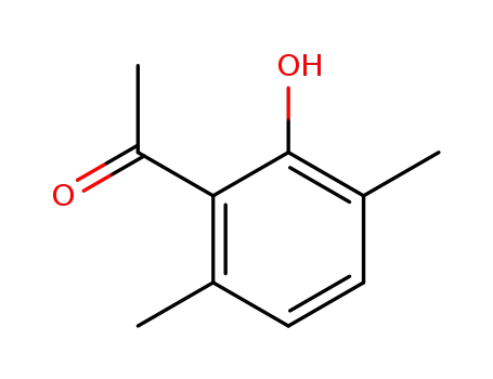 Molecular Structure of 90743-02-5 (Ethanone, 1-(2-hydroxy-3,6-dimethylphenyl)-)