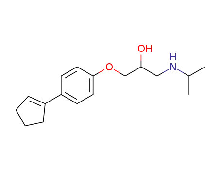 1-(4-(1-Cyclopenten-1-yl)phenoxy)-3-((1-methylethyl)amino)-2-propanol