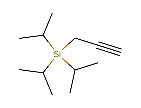 Silane, tris(1-methylethyl)(2-propynyl)- CAS No  144272-12-8
