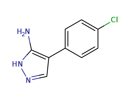 4-(4-CHLORO-PHENYL)-2H-PYRAZOL-3-YLAMINE
