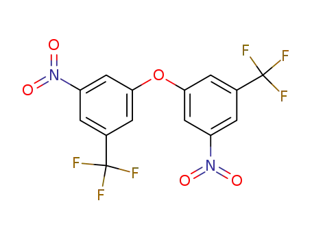 Molecular Structure of 133532-73-7 (1,1'-OXYBIS[3-NITRO-5(TRIFLUOROMETHYL)BENZENE])