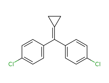Benzene, 1,1'-(cyclopropylidenemethylene)bis[4-chloro-