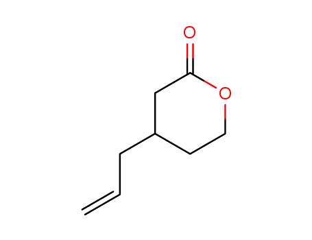 2H-Pyran-2-one, tetrahydro-4-(2-propenyl)-