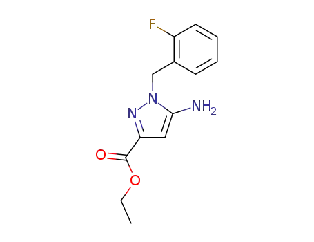 ethyl 5-amino-1-(2-fluorobenzyl)-1H-pyrazole-3-carboxylate