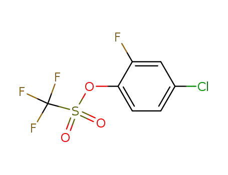 Methanesulfonic acid, trifluoro-, 4-chloro-2-fluorophenyl ester