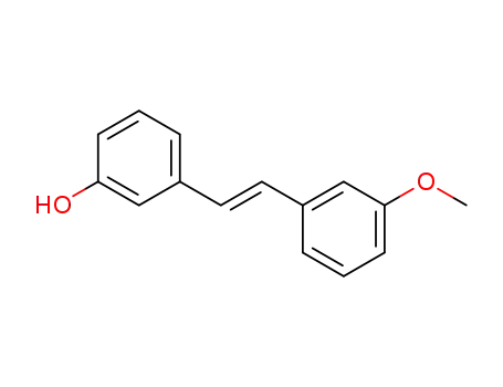Molecular Structure of 150809-46-4 (Phenol, 3-[(1E)-2-(3-methoxyphenyl)ethenyl]-)