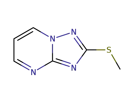 [1,2,4]Triazolo[1,5-a]pyrimidine, 2-(methylthio)-