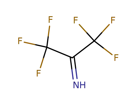 Molecular Structure of 1645-75-6 (HEXAFLUOROACETONE IMINE)
