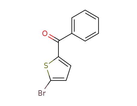 Molecular Structure of 31161-46-3 (Methanone,(5-bromo-2-thienyl)phenyl-)