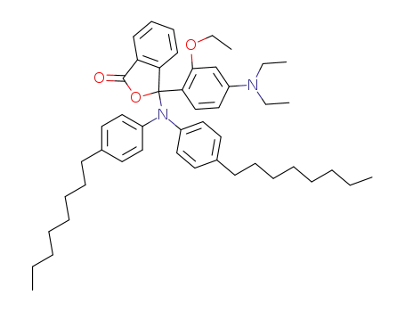 1(3H)-Isobenzofuranone,
3-[bis(4-octylphenyl)amino]-3-[4-(diethylamino)-2-ethoxyphenyl]-
