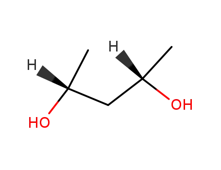 Molecular Structure of 3950-21-8 ((R*,S*)-Pentane-2,4-diol)