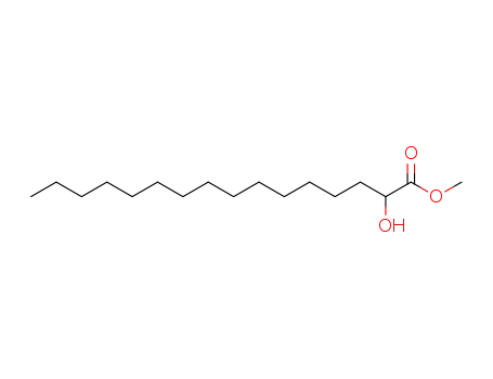 Molecular Structure of 16742-51-1 (METHYL 2-HYDROXYHEXADECANOATE)