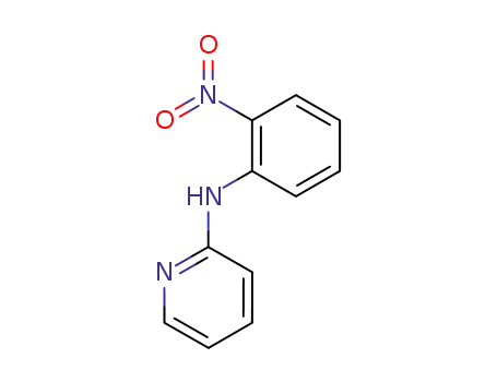 Molecular Structure of 25551-61-5 (2-Pyridinamine, N-(2-nitrophenyl)-)