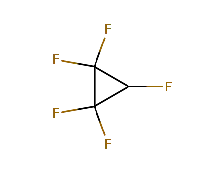 Molecular Structure of 872-58-2 (Cyclopropane, pentafluoro-)