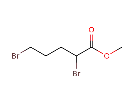 Molecular Structure of 50995-48-7 (Methyl 2,5-Dibromopentanoate)