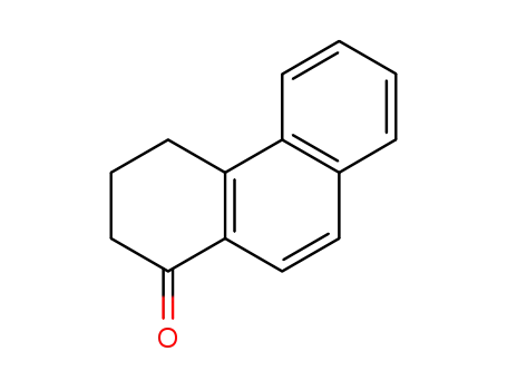 Molecular Structure of 573-22-8 (3,4-Dihydro-2H-phenanthren-1-one)