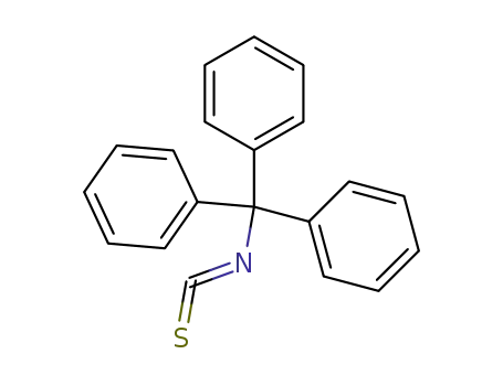 Molecular Structure of 1726-94-9 (TRITYL ISOTHIOCYANATE)