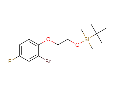 Silane, [2-(2-bromo-4-fluorophenoxy)ethoxy](1,1-dimethylethyl)dimethyl-