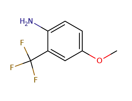 Molecular Structure of 53903-49-4 (2-AMINO-5-METHOXYBENZOTRIFLUORIDE)