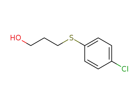 1-Propanol, 3-[(4-chlorophenyl)thio]-