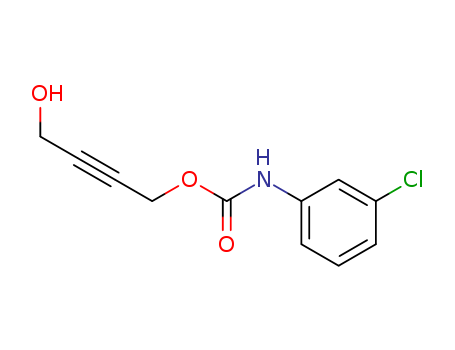 Carbamic acid,N-(3-chlorophenyl)-, 4-hydroxy-2-butyn-1-yl ester