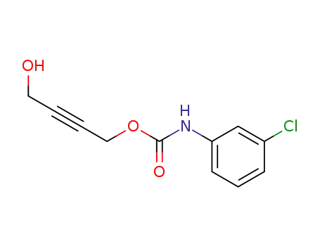 4-hydroxybut-2-ynyl N-(3-chlorophenyl)carbamate