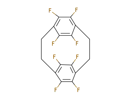 Tricyclo[8.2.2.24,7]hexadeca-4,6,10,12,13,15-hexaene,5,6,11,12,13,14,15,16-octafluoro- (7CI,8CI,9CI)