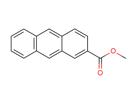 Molecular Structure of 25308-60-5 (Anthracene-2-carboxylic acid methyl ester)