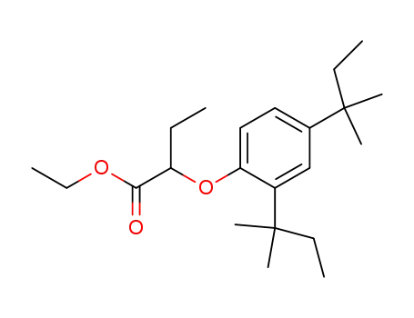 2-[2,4-bis(1,1-Dimethylpropyl) phenoxy] butyric acid ethyl ester